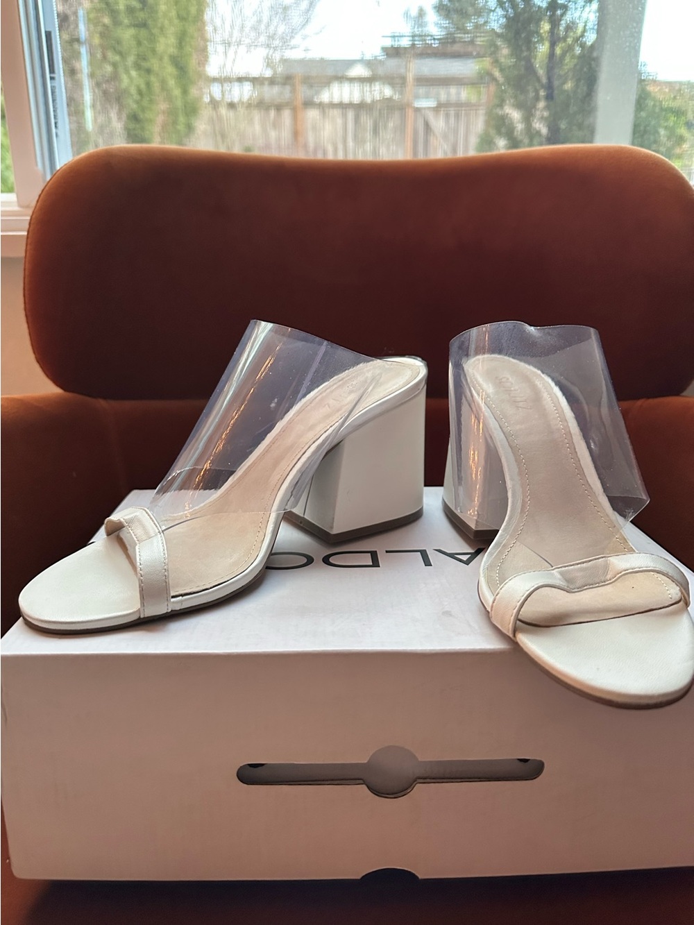 Schutz Clear Heels